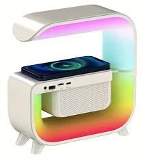 RGB Speaker with Wireless Charging - Ultimate Sound & Light